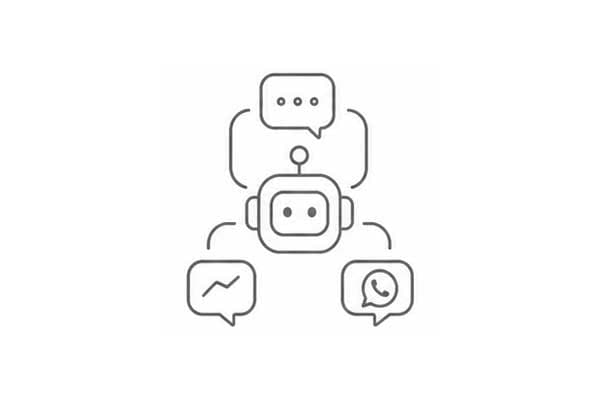 AI Chatbot (Website + WhatsApp + Messenger)