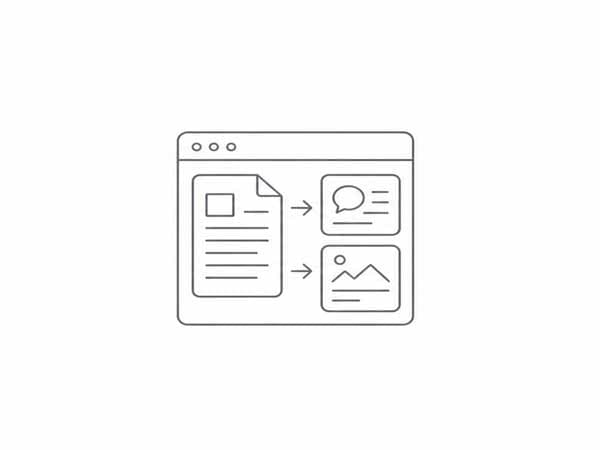 Blog-to-Social Content